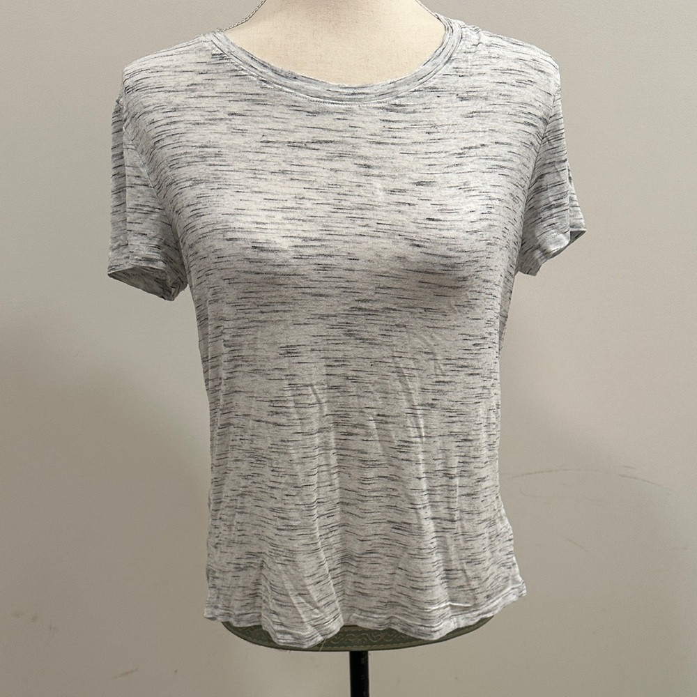 Avia Heathered Gray Women's Short Sleeve Tee